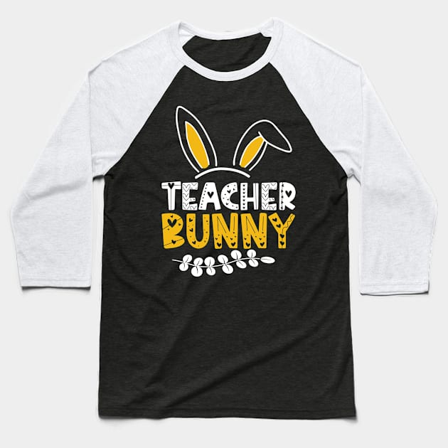 Teacher Bunny Baseball T-Shirt by Urinstinkt